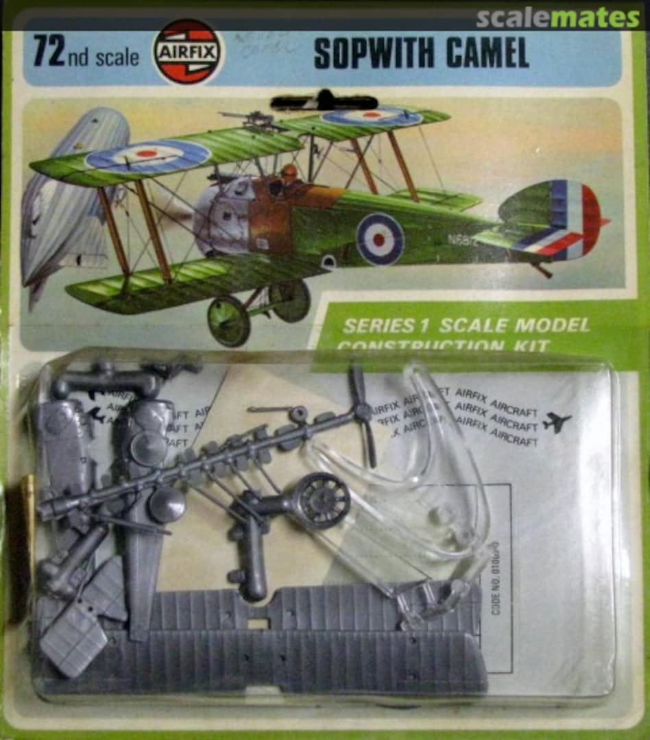 Boxart Sopwith Camel 01009-0 Airfix Boxart Sopwith Camel 01009-0 Airfix