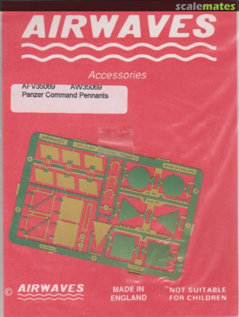 Boxart Panzer Command Pennants AFV35069 Airwaves