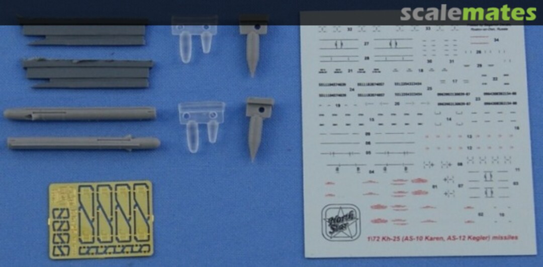 Boxart Kh-25 ML/MT/MP (AS-10 "Karen") NS72051 North Star Boxart Kh-25 ML/MT/MP (AS-10 "Karen") NS72051 North Star