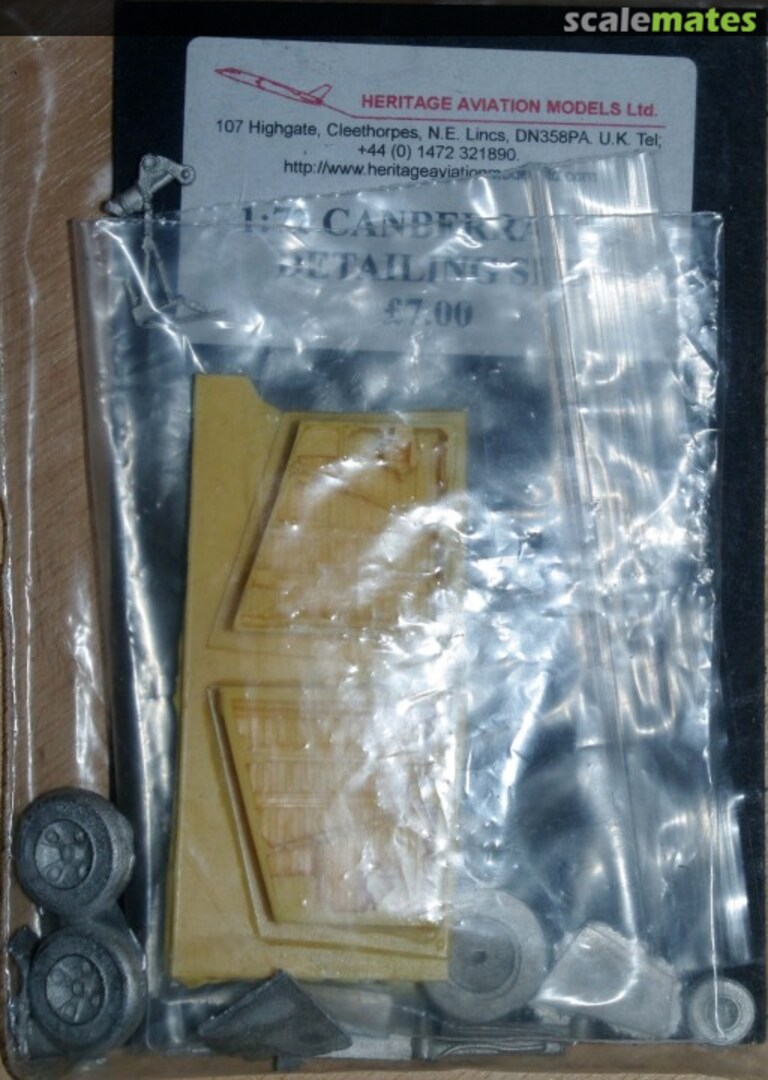 Boxart Canberra u/c none Heritage Aviation Models Boxart Canberra u/c none Heritage Aviation Models