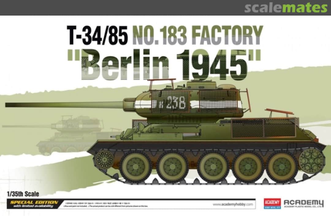 Boxart T-34/85 13295 Academy Boxart T-34/85 13295 Academy
