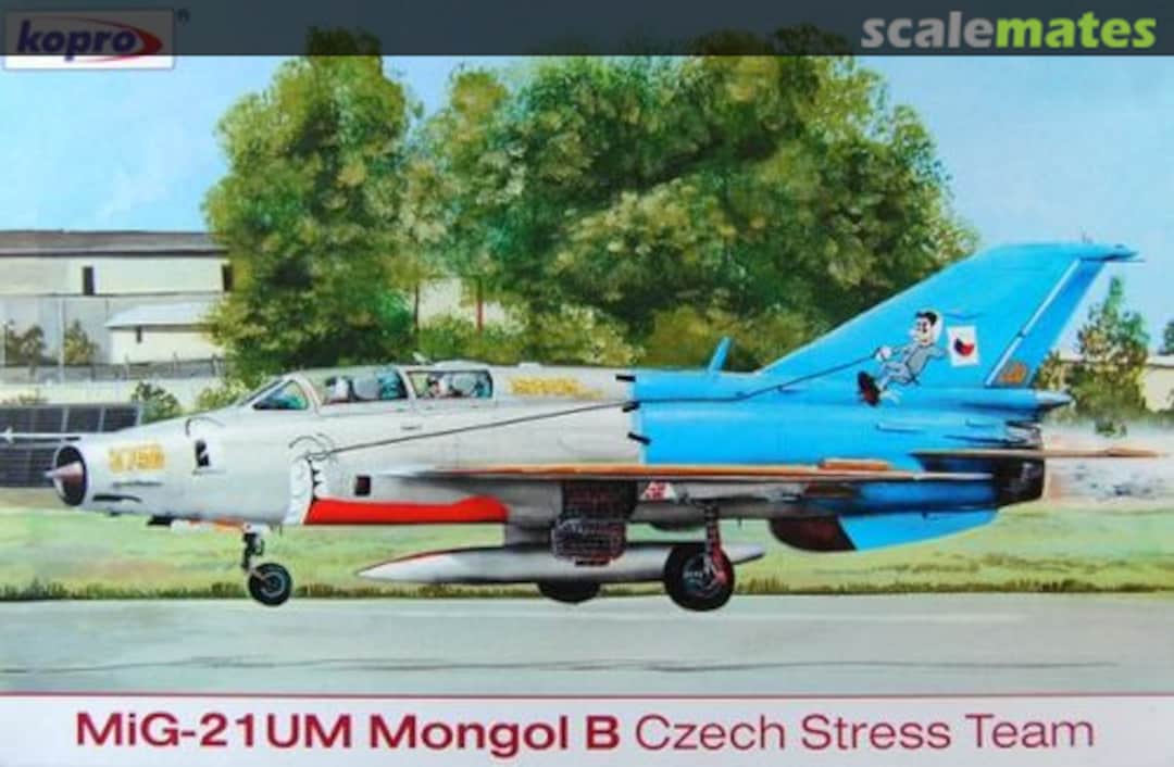 Boxart MiG-21UM Mongol B 74154 Kopro (AIRmolds) Boxart MiG-21UM Mongol B 74154 Kopro (AIRmolds)