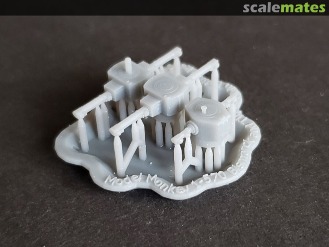 Boxart Bismarck & Tirpitz Main Battery Rangefinders 570-Bismarck Rngfndr Model Monkey Boxart Bismarck & Tirpitz Main Battery Rangefinders 570-Bismarck Rngfndr Model Monkey