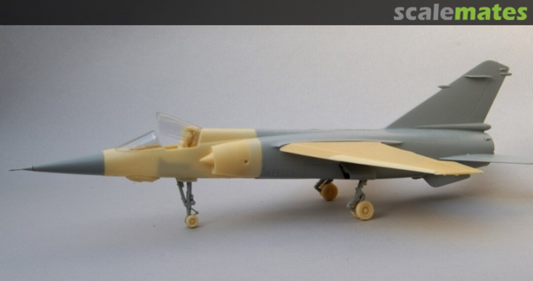 Boxart Upgrade scale - Dassault Mirage F1 CT / CR - resins - for Italeri kit ITA78618 RF48049 Renaissance