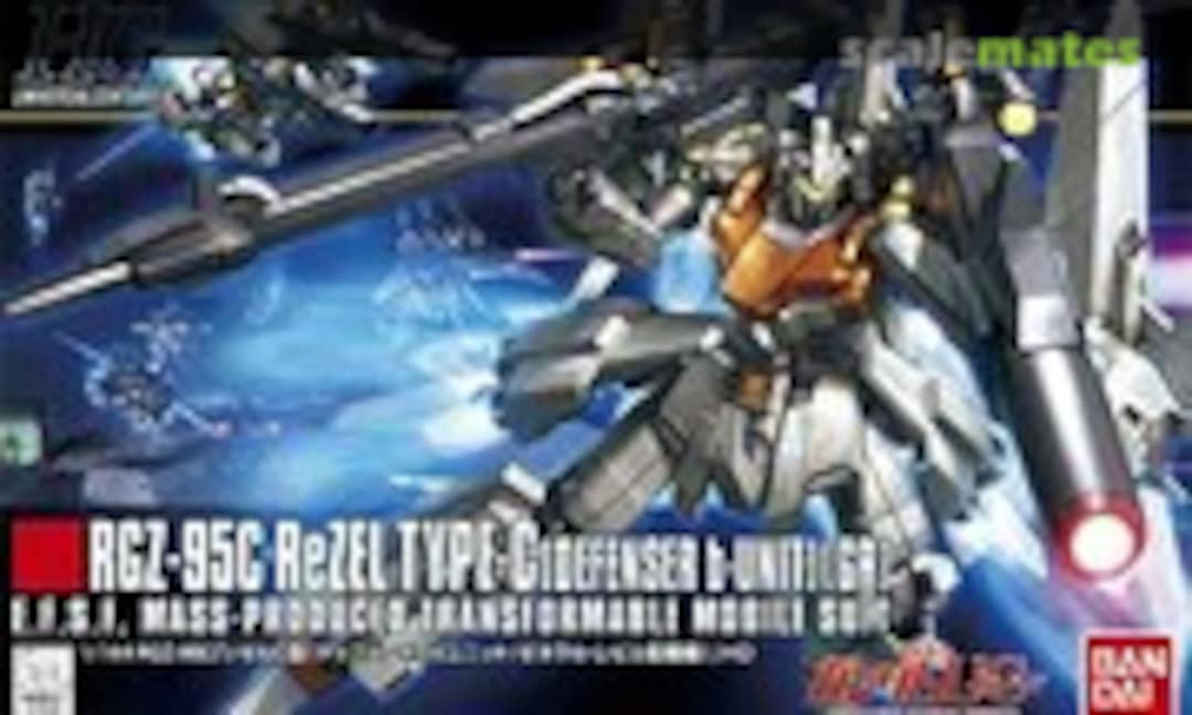 1:144 RGZ-95C ReZel Type-C (Defenser b-Unit) (GR) (Bandai 0176508) 0176508