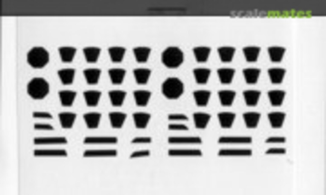 1:72 TIE Fighter Canopy Masks (Graphic Encounters FMSW-2) FMSW-2