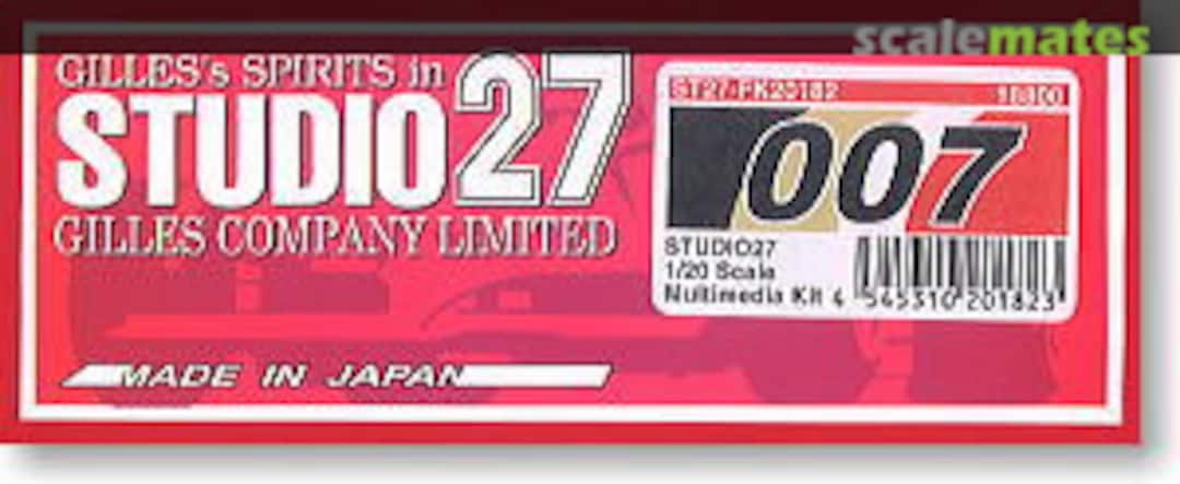 Boxart BAR 007 ST27-FK20182 Studio27 Boxart BAR 007 ST27-FK20182 Studio27