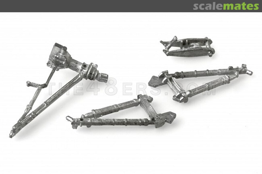 Boxart A-7E landing gear metallic set 48113 UPWiND Boxart A-7E landing gear metallic set 48113 UPWiND