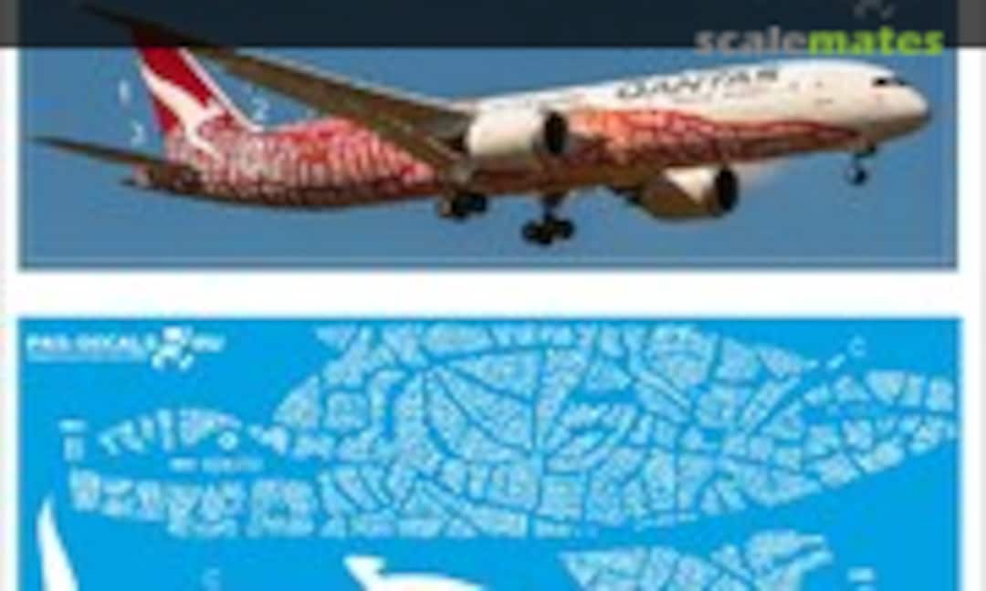 1:144 Boeing 787-900 Qantas Red (Pas Decals 787900-12) 787900-12