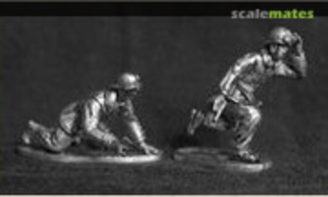 1:72 Dismounted French tank crewmen (CP Models TQD-FR07) TQD-FR07