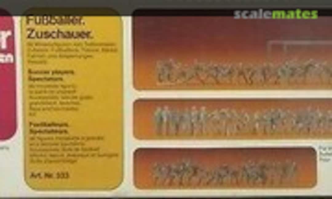 1:87 Soccer players & Spectators (Preiser 333) 333
