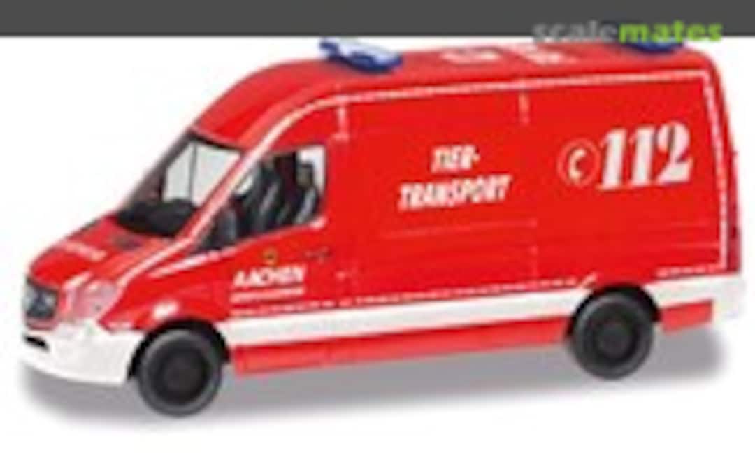 1:87 Mercedes-Benz Sprinter `13 Kasten HD &quot;Feuerwehr Aachen/Tier-Transport&quot; (Herpa 095389)