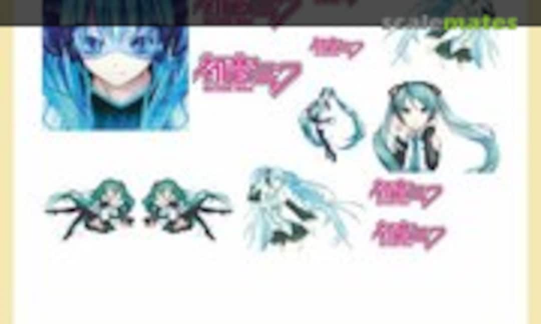 1:24 Hatsune Miku, Itasha style (Decal Shop DSD3-1) DSD3-1