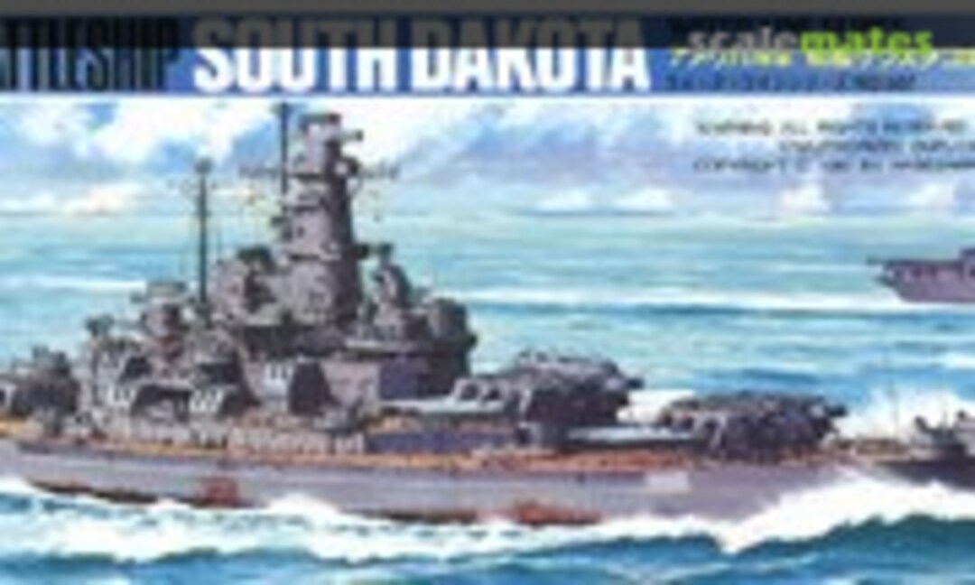 1:700 USS South Dakota (Hasegawa 607)