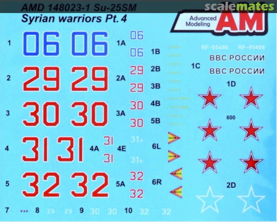 Contents Su-25SM Syria, Khmeimim Air Base, Part 4 АМD 148023-1 Amigo Models Contents Su-25SM Syria, Khmeimim Air Base, Part 4 АМD 148023-1 Amigo Models