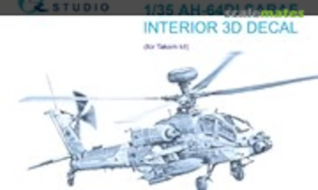 1:35 AH-64DI Saraf interior 3D decals (Quinta Studio QDS-35104) QDS-35104