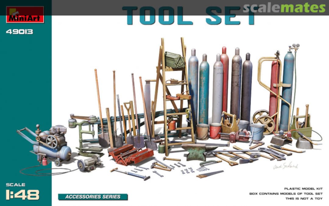 Boxart Tool set 49013 MiniArt