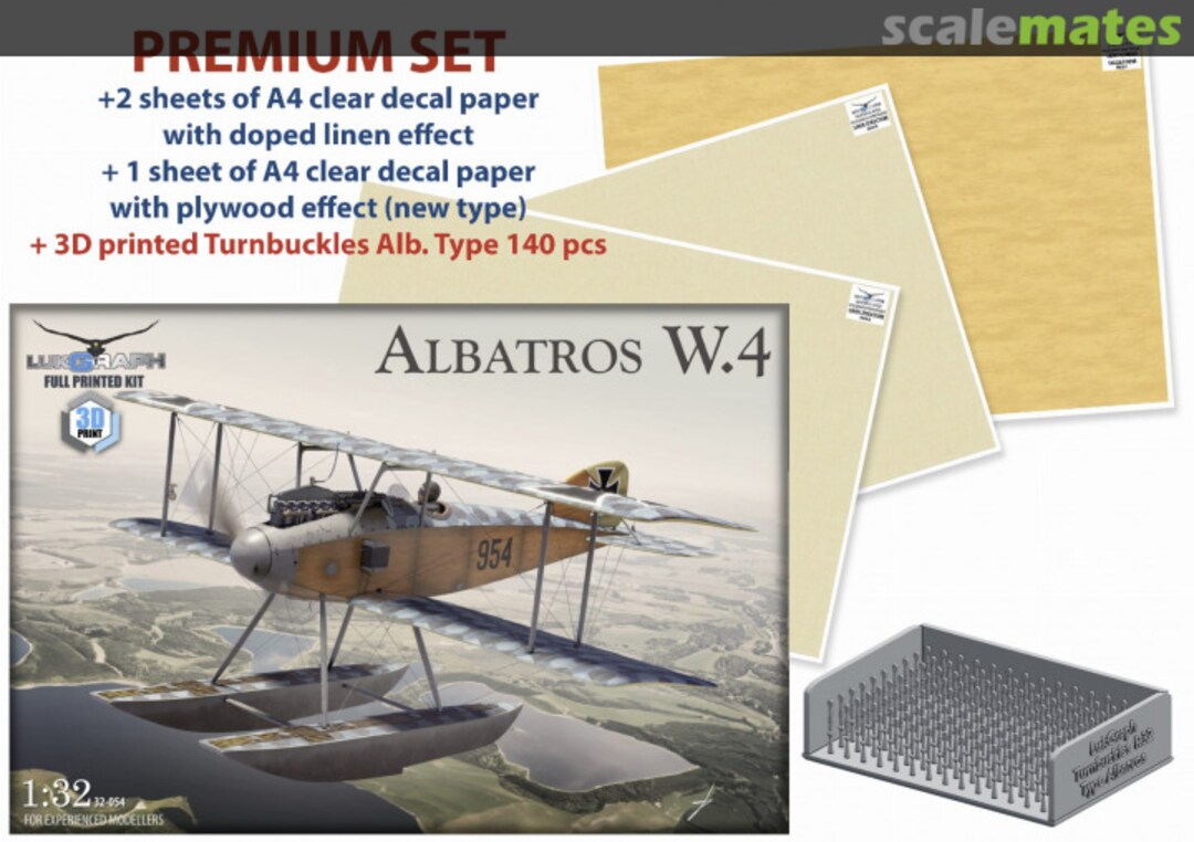 Boxart Albatros W.4 32-054 Premium Lukgraph Boxart Albatros W.4 32-054 Premium Lukgraph