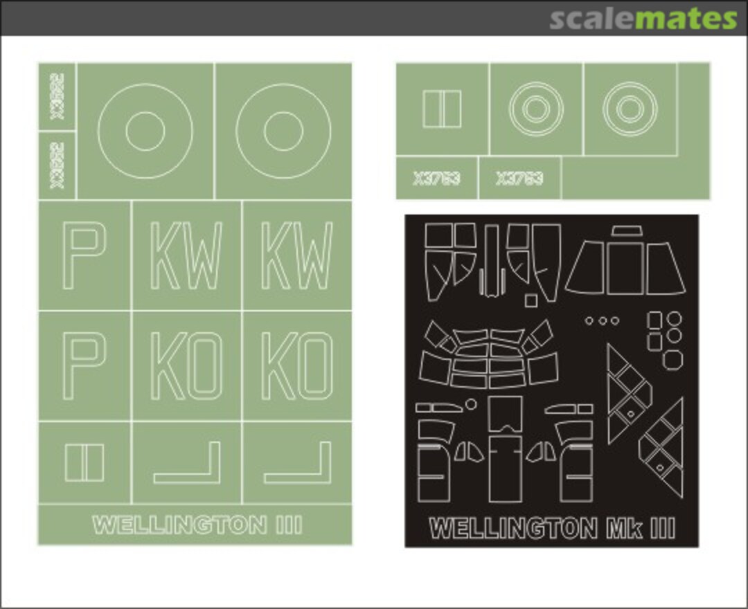 Boxart Wellington Mk III MM48265 Montex Boxart Wellington Mk III MM48265 Montex