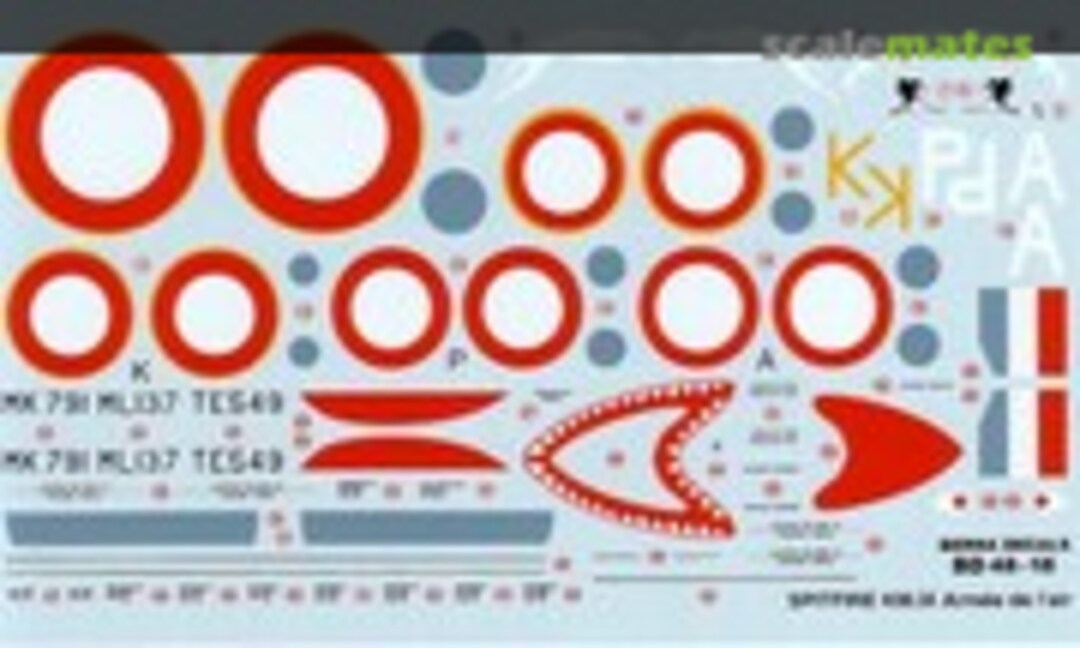 1:48 Supermarine Spitfire LF Mk.IX (Berna Decals 48018) 48018