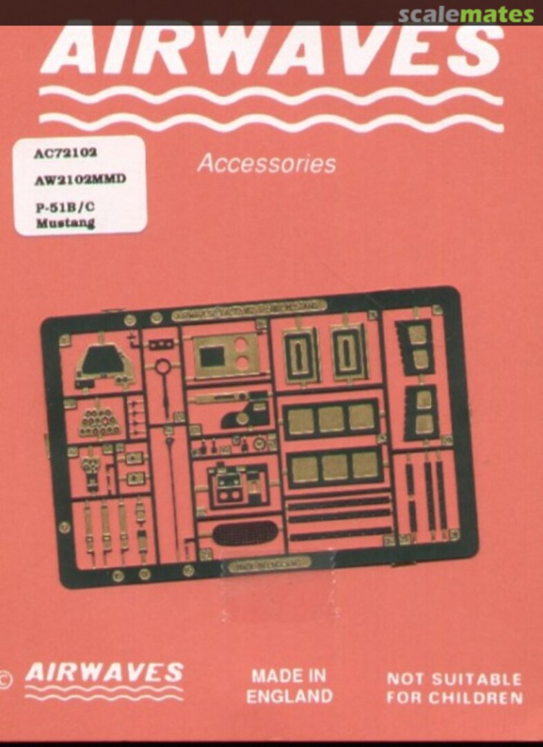 Boxart P-51B/C Mustang AC72102 Airwaves Boxart P-51B/C Mustang AC72102 Airwaves