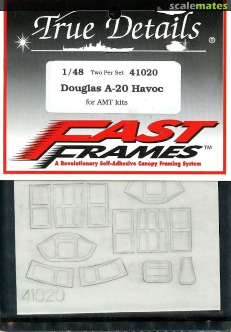 Boxart Fast Frames A-20 Havoc 41020 True Details Boxart Fast Frames A-20 Havoc 41020 True Details
