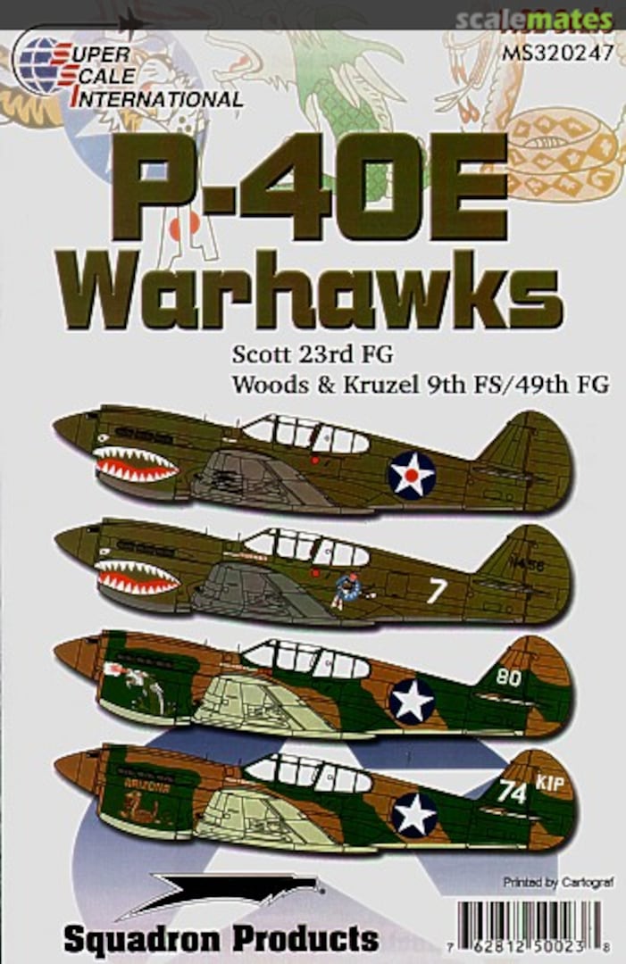 Boxart P-40E Warhawks MS320247 SuperScale International