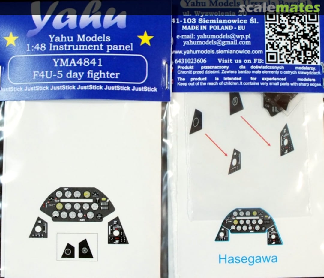 Boxart Vought F4U-5 Corsair YMA4841 Yahu Models Boxart Vought F4U-5 Corsair YMA4841 Yahu Models