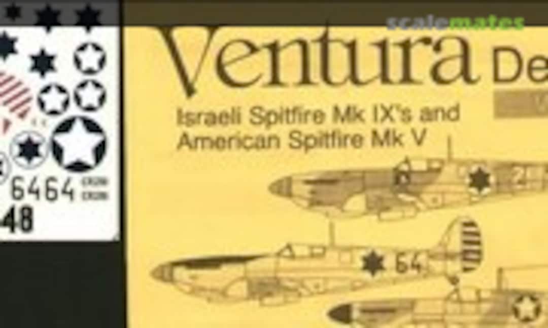 1:72 Israeli Spitfire IX's & American Spitfire V (Ventura V7255) V7255