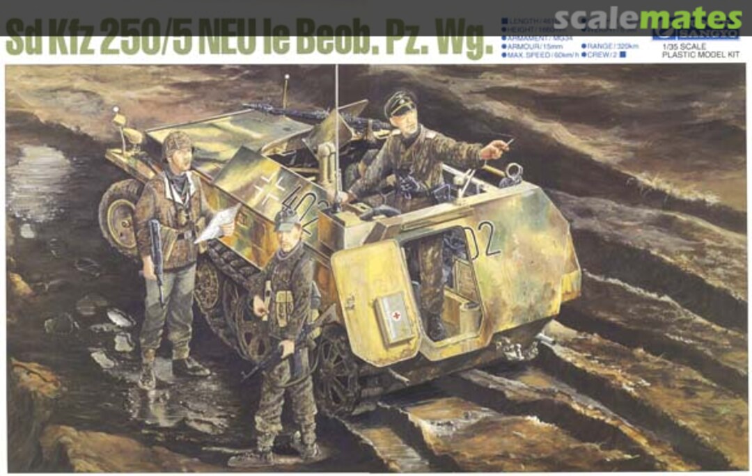 Boxart Sd.Kfz. 250/5 Ausf. B G-743 Gunze Sangyo