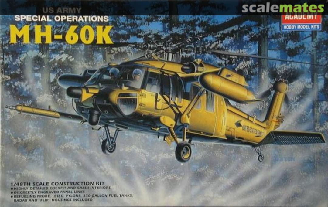 Boxart US Army Special Operations MH-60K 2153 Academy Boxart US Army Special Operations MH-60K 2153 Academy