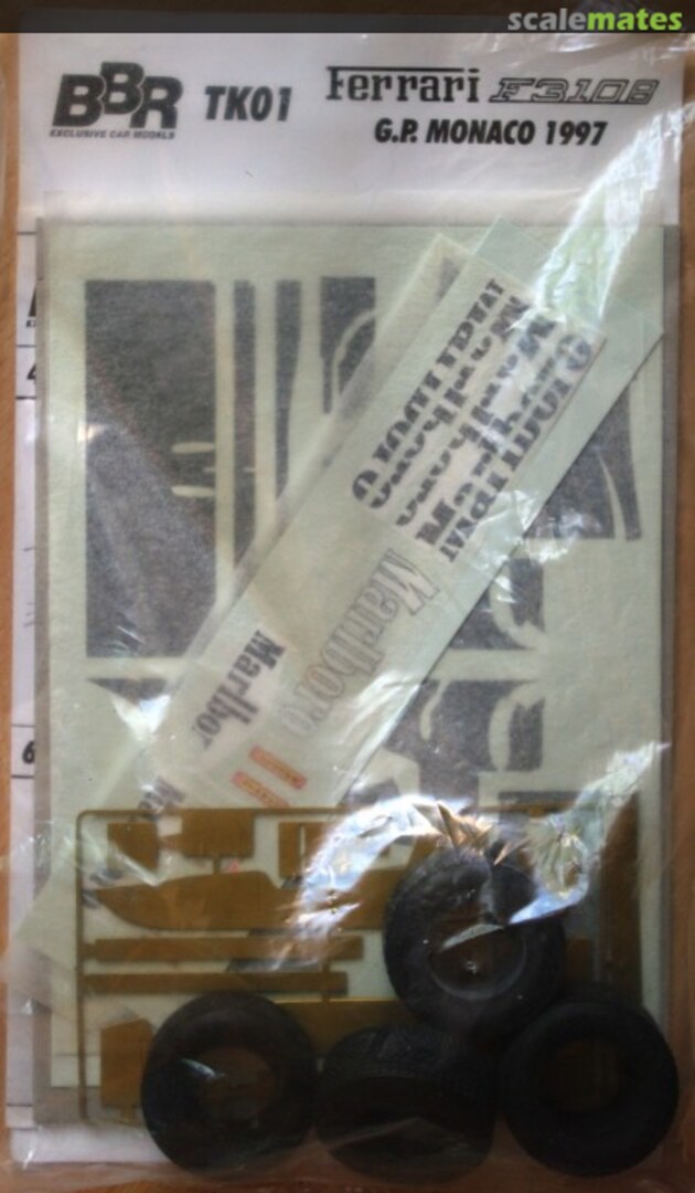 Boxart Ferrari F310B G.P. Monaco 1997 TK01 BBR Boxart Ferrari F310B G.P. Monaco 1997 TK01 BBR