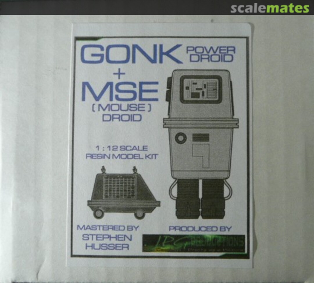 Boxart Gonk Power Droid + MSE (Mouse) Droid  JPG Castings