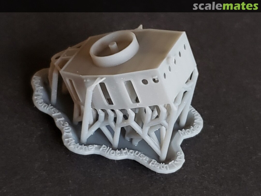 Boxart Fletcher Class "Square Bridge" Pilot House 301_Flet.Bath Model Monkey