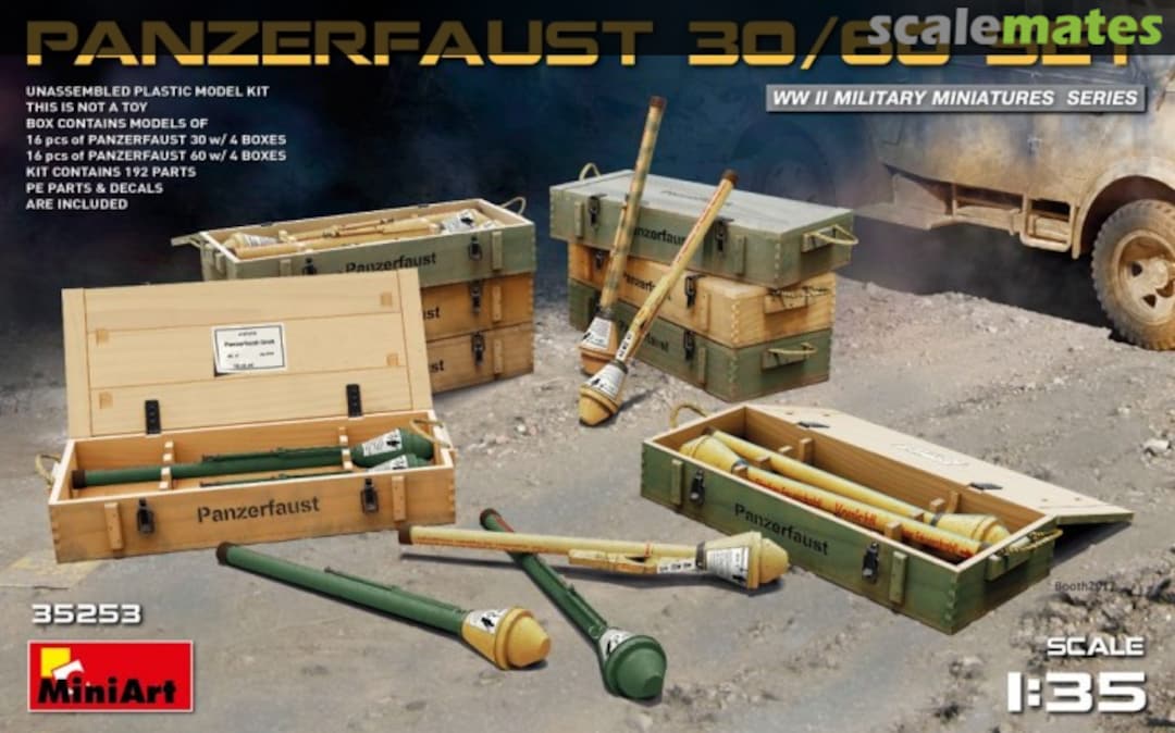 Boxart Panzerfaust 30/60 Set 35253 MiniArt Boxart Panzerfaust 30/60 Set 35253 MiniArt