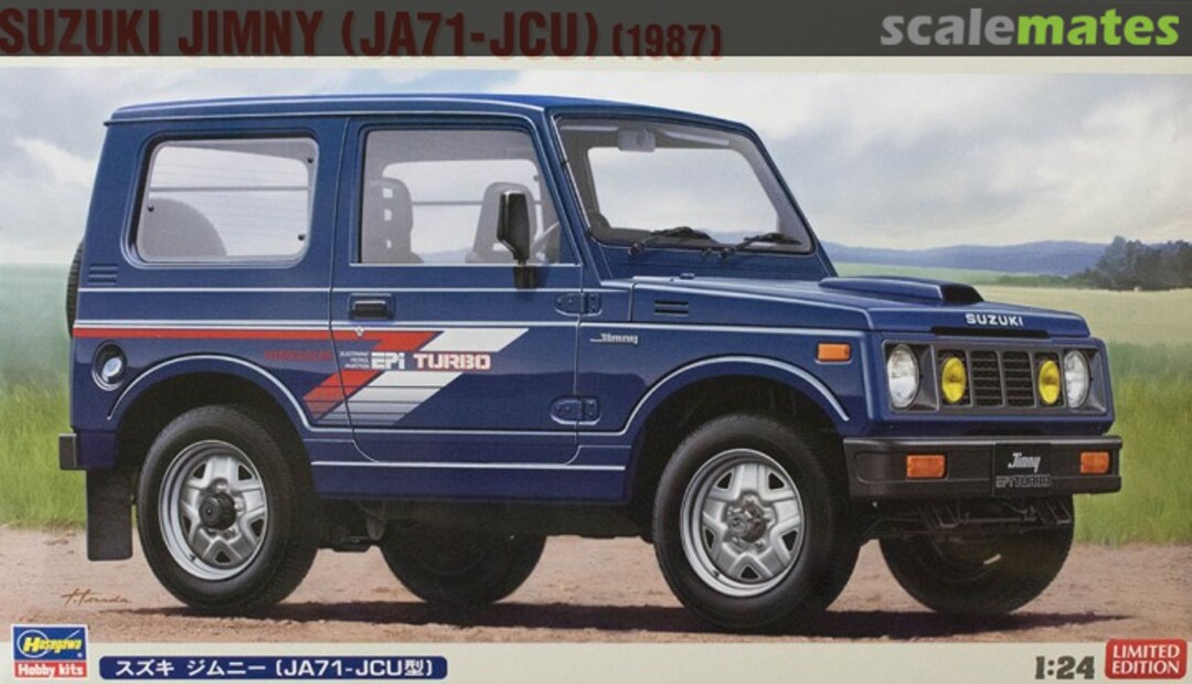 Boxart Suzuki Jimny (JA71-JCU) (1987) 20323 Hasegawa Boxart Suzuki Jimny (JA71-JCU) (1987) 20323 Hasegawa