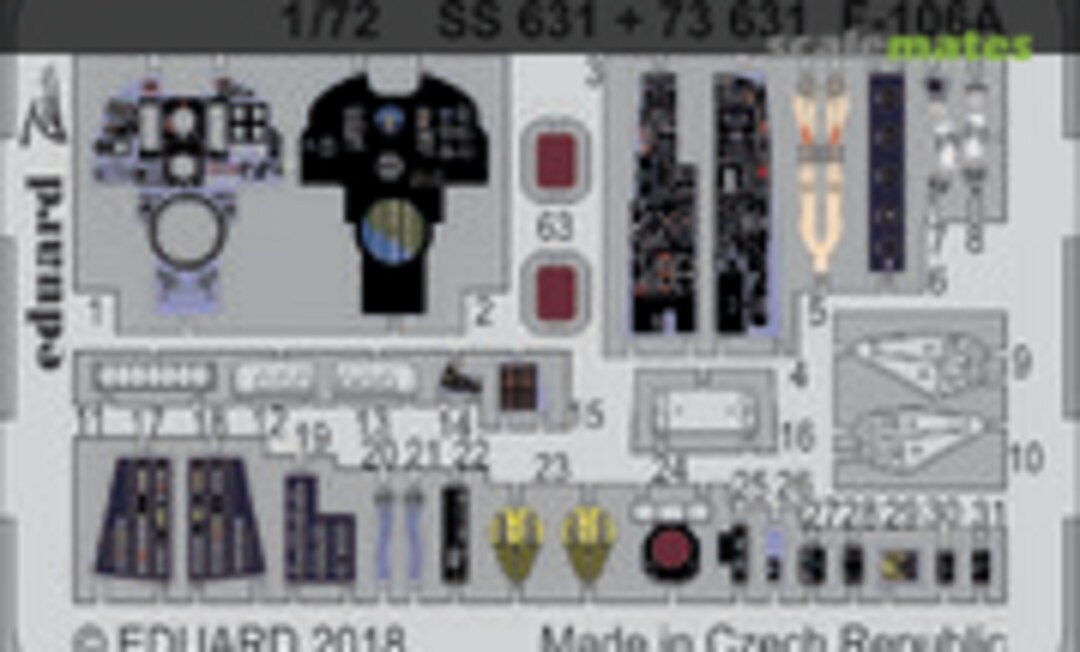 1:72 F-106A (Eduard SS631) SS631