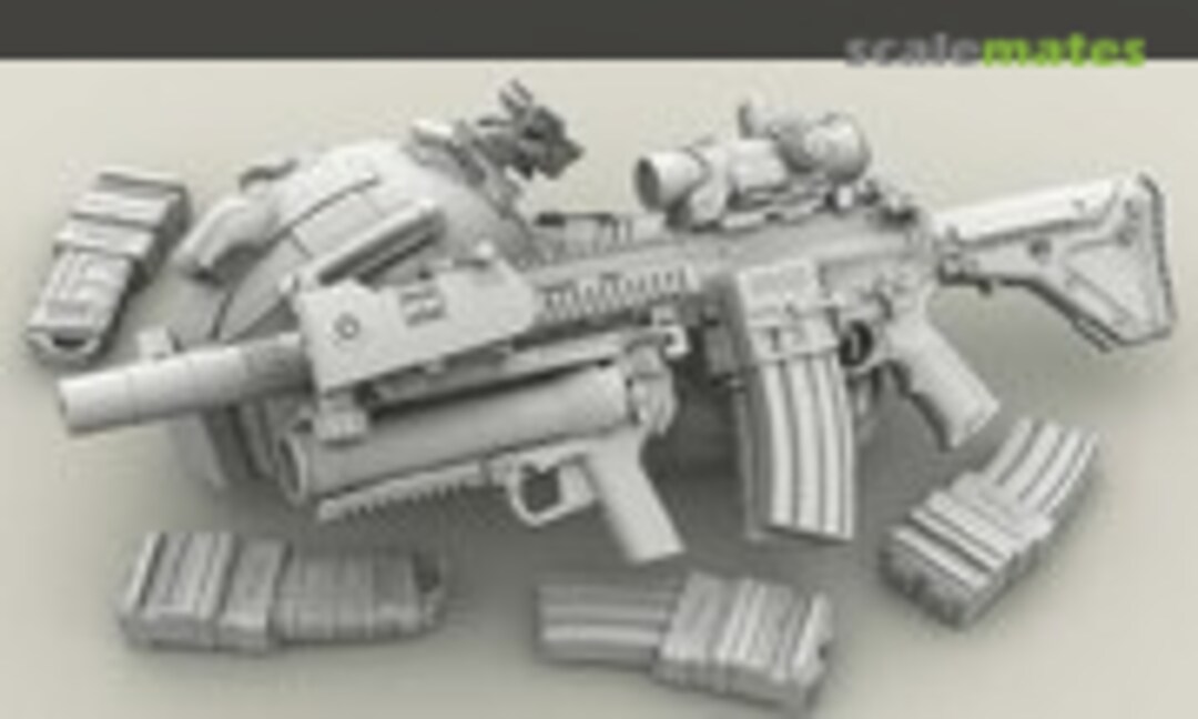 1:35 HK416 X M320 Set (Legend Productions LF3D027) LF3D027