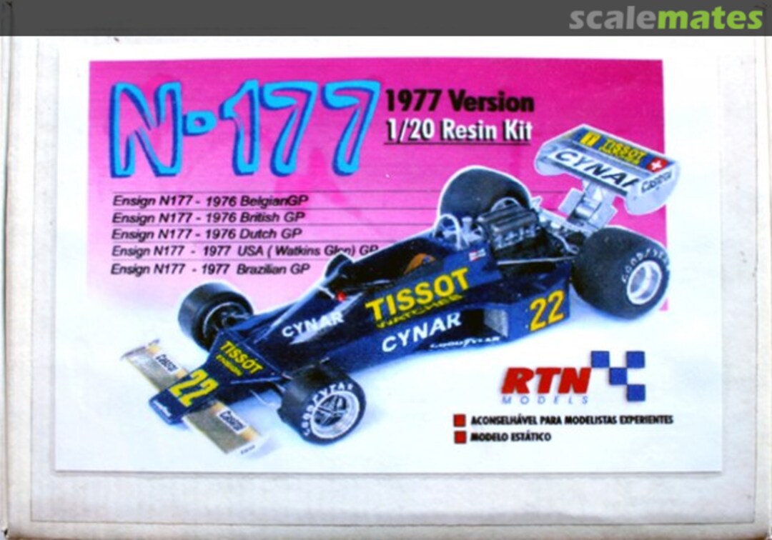 Boxart Ensign N177 Ford MN06 RTN Models