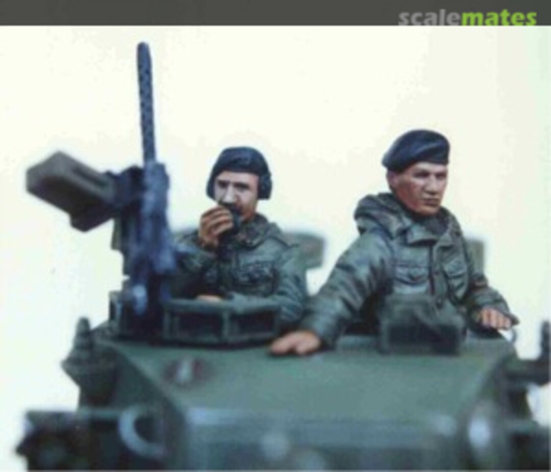 Boxart British Army AFV Crew - 1960s-1980s FL-35-003 David J. Parkins Boxart British Army AFV Crew - 1960s-1980s FL-35-003 David J. Parkins