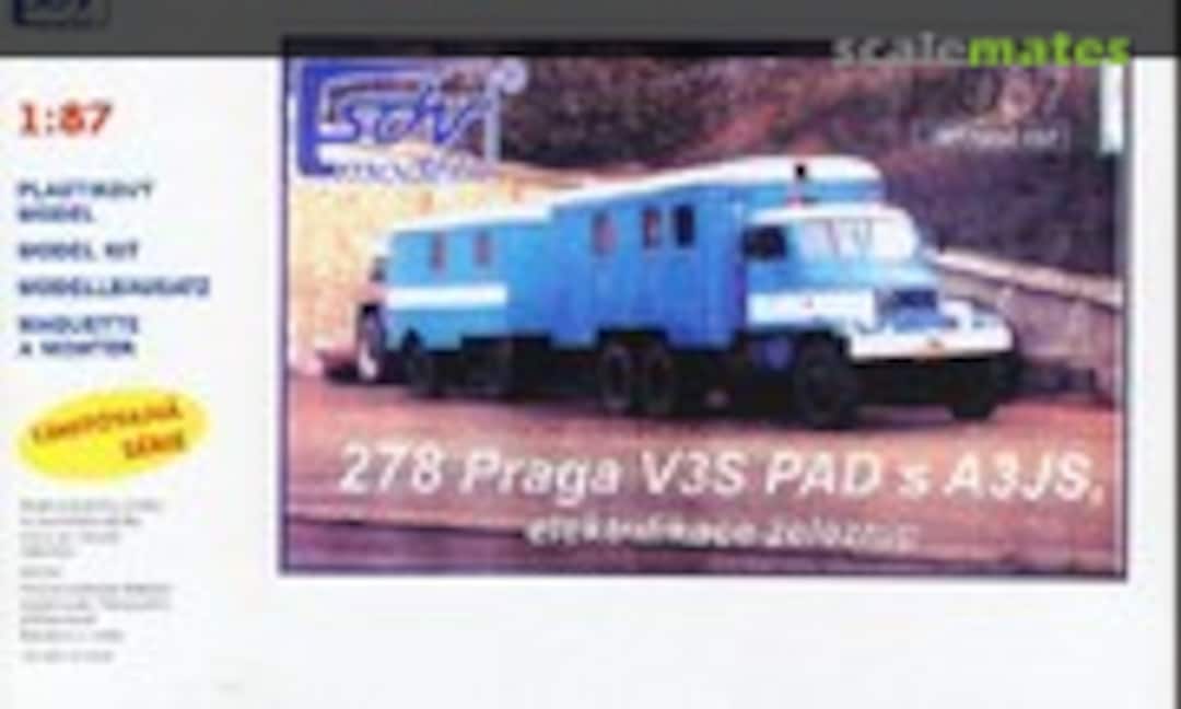 Praga V3S PAD s A3JS elektrifikace železnic (SDV Model 278)