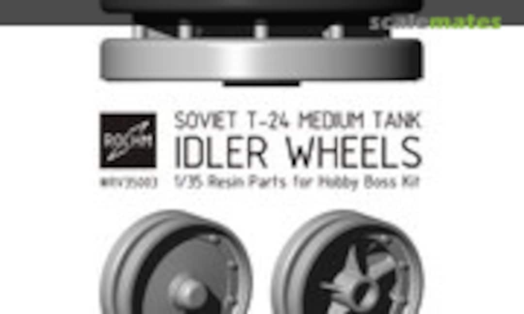 1:35 Soviet T-24 Medium Tank Idler Wheels (Rochm RV35003) RV35003