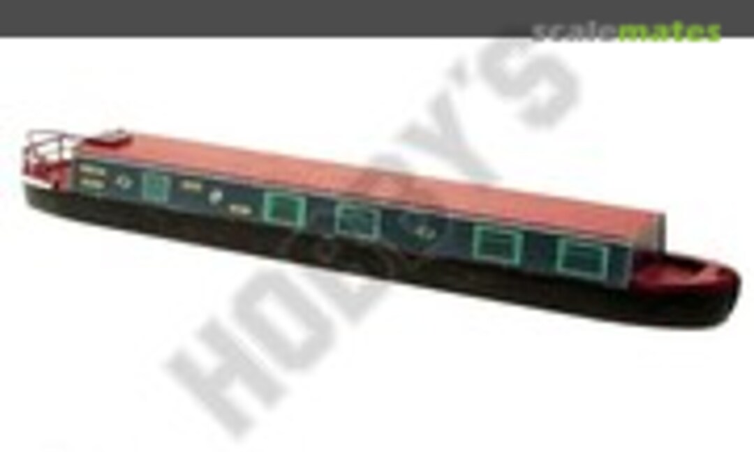 1:76 Cruiser Stern Holiday Narrow Boat (Craftline Models SIL56)