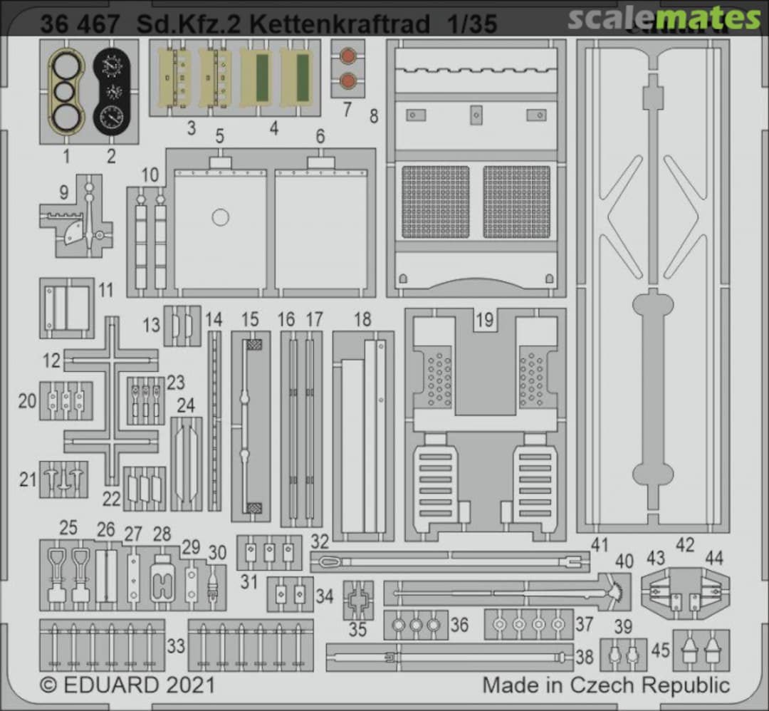 Boxart Sd.Kfz.2 Kettenkraftrad 36467 Eduard Boxart Sd.Kfz.2 Kettenkraftrad 36467 Eduard