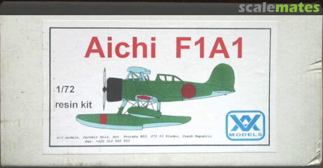 Boxart Aichi F1A1 A+V Models Boxart Aichi F1A1 A+V Models