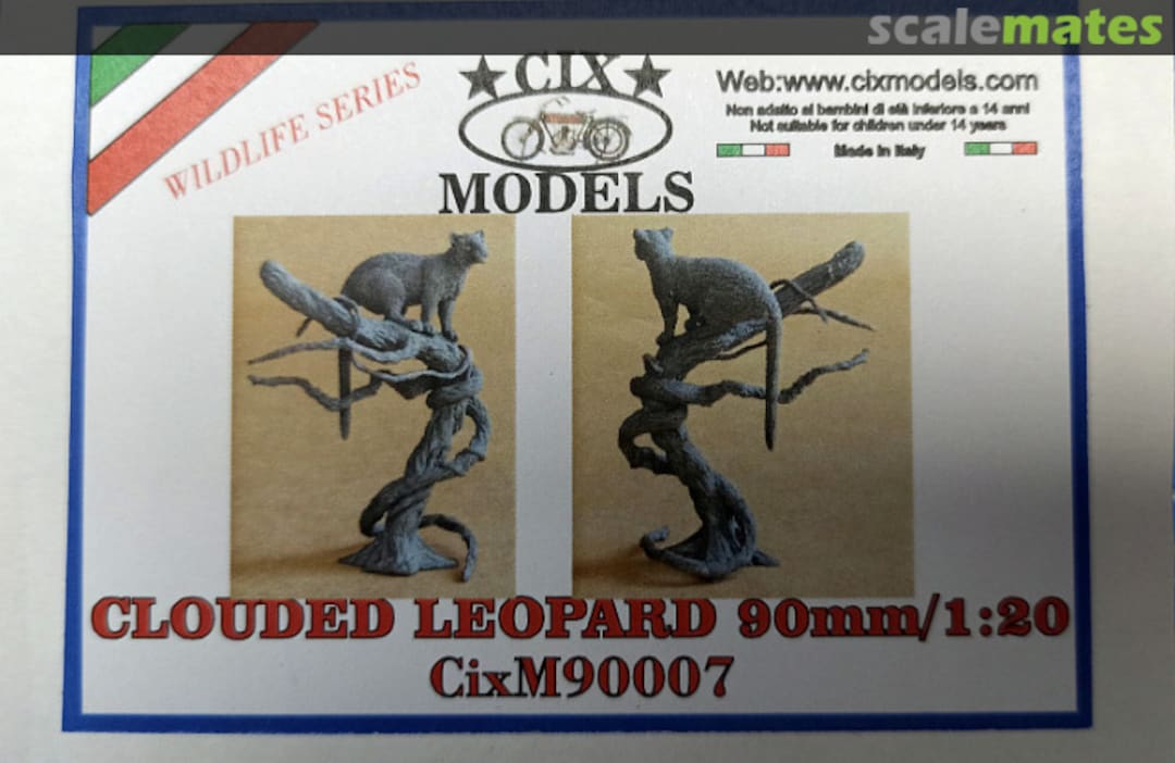 Boxart Clouded Leopard CixM90007 Cix Models