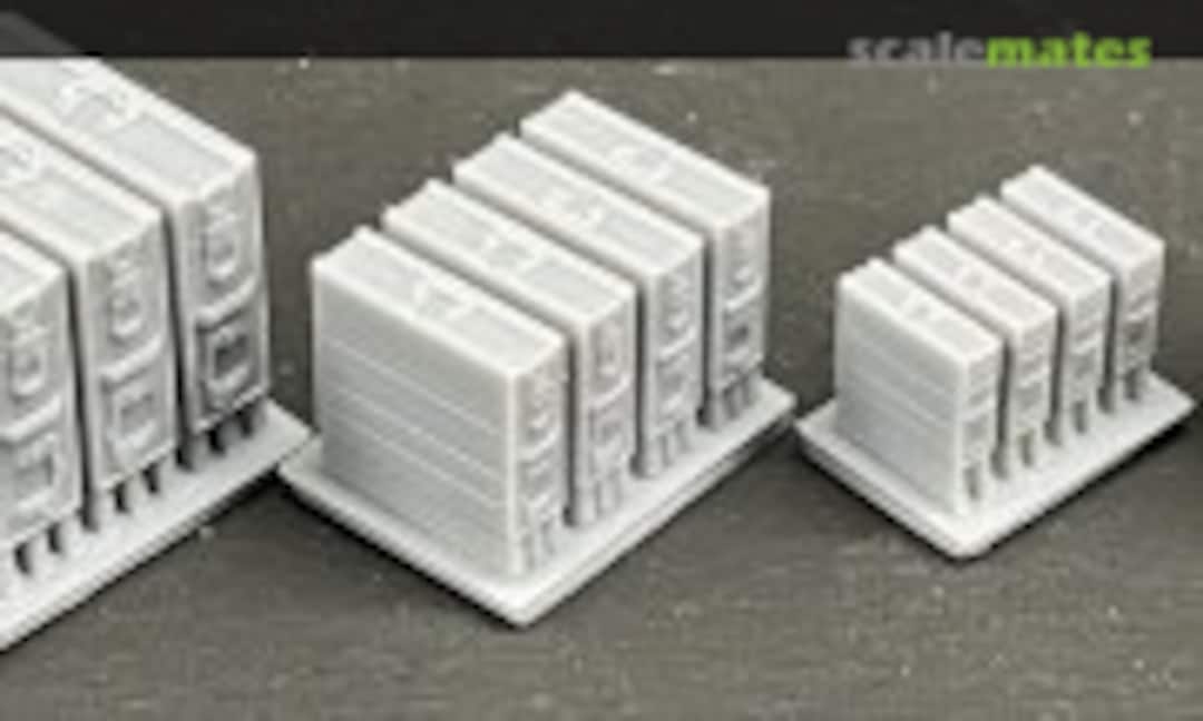 1:48 3,7cm FlaK43 ammo boxes - type 2 (EMP3d 48040523) 48040523