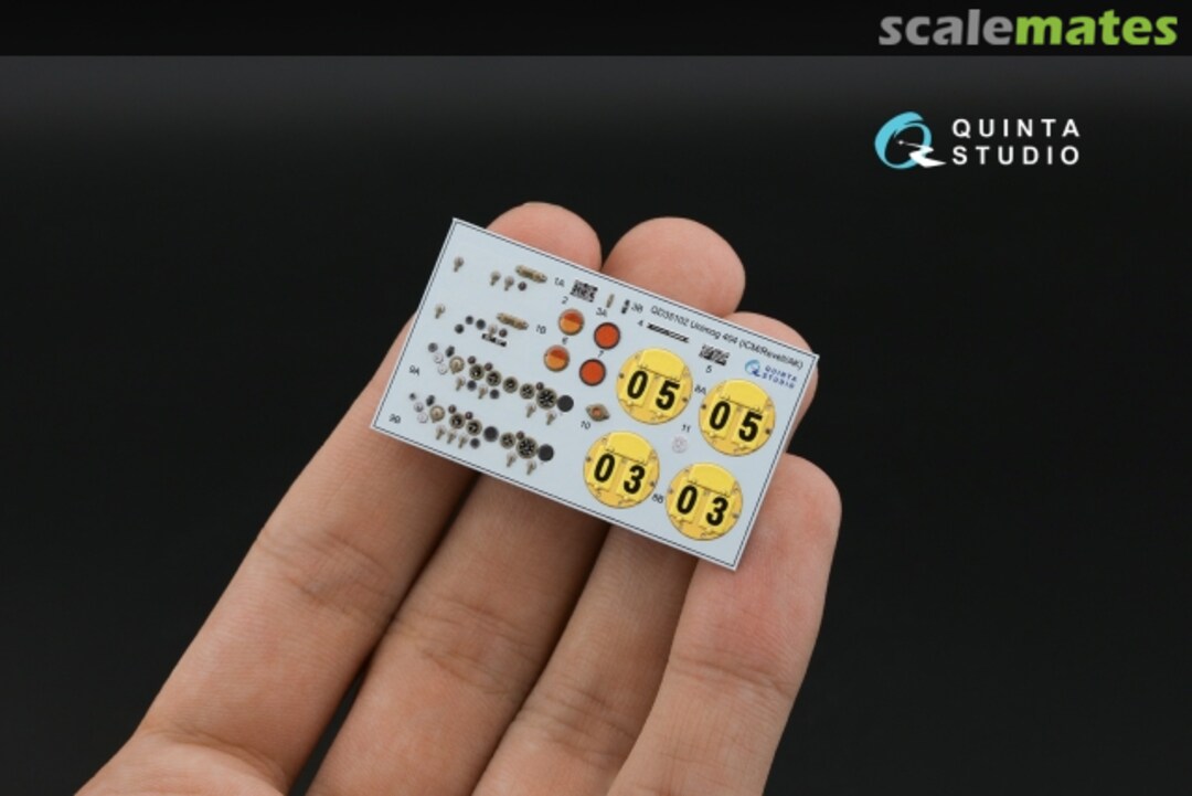 Contents Unimog 404 interior 3D decals QD35102 Quinta Studio Contents Unimog 404 interior 3D decals QD35102 Quinta Studio