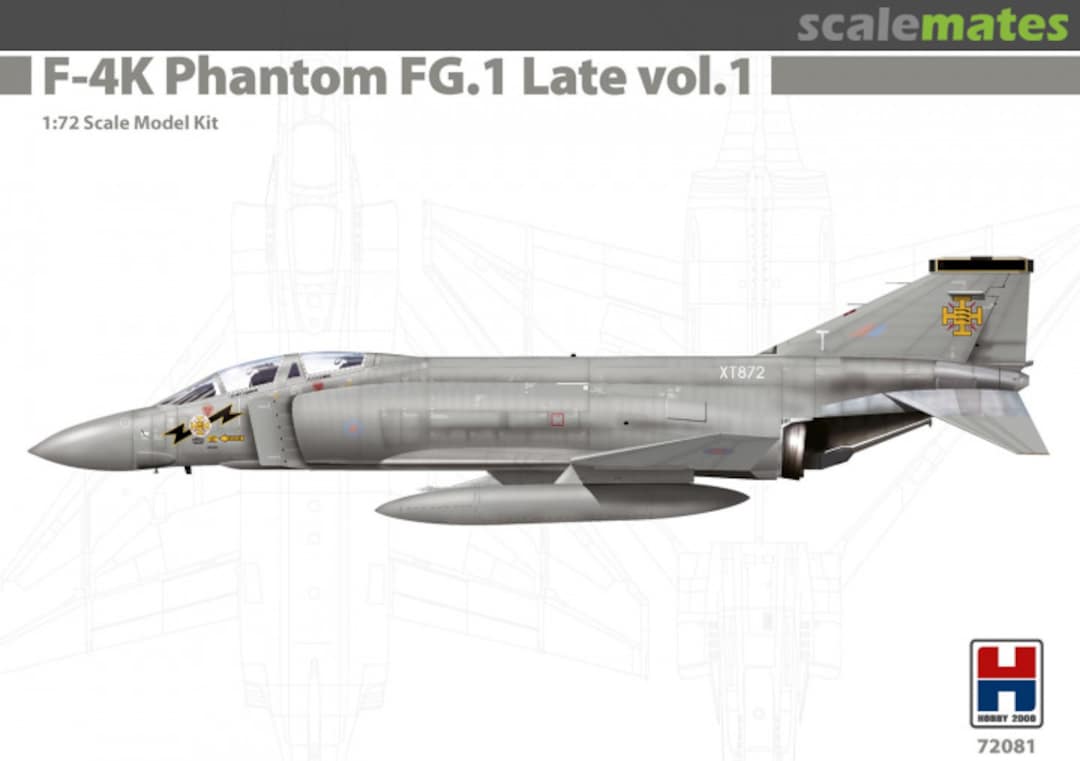 Boxart F-4K Phantom FG.1 Late vol.1 72081 Hobby 2000 Boxart F-4K Phantom FG.1 Late vol.1 72081 Hobby 2000