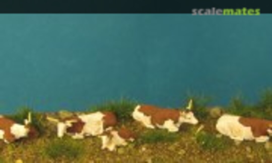 1:72 stehende Longhorns (Germania Figuren GF 72-9507) GF 72-9507